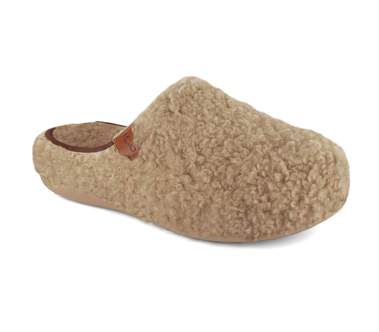Strive Copenhagen II Women's Arch Supportive Slipper in Light Tan