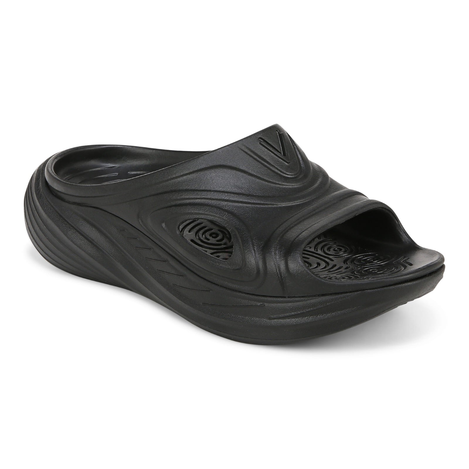 Vionic Cove Rx Unisex Slide Sandal in Black