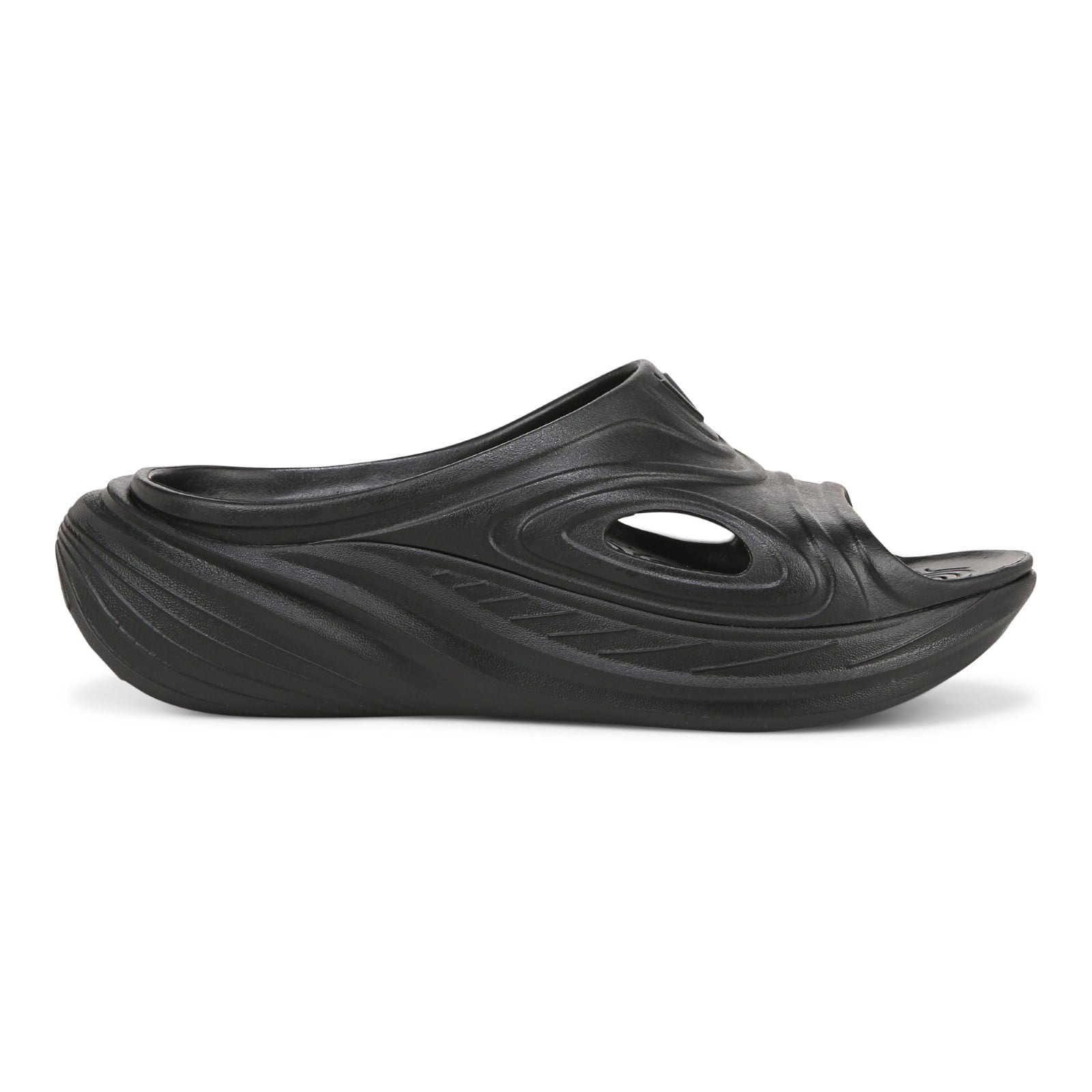 Vionic Cove Rx unisex Slide Sandal - Black - Right side