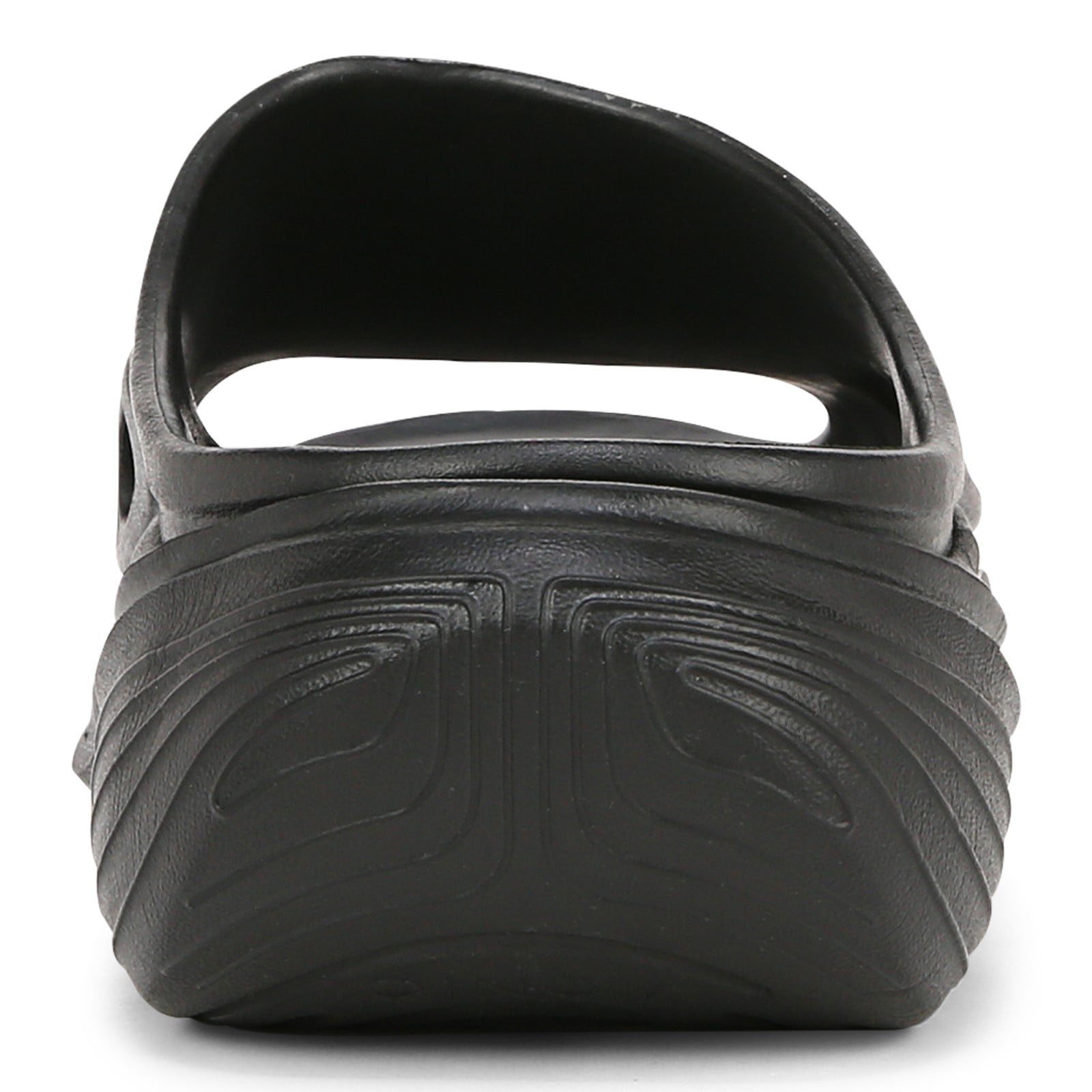 Vionic Cove Rx unisex Slide Sandal - Black - Back