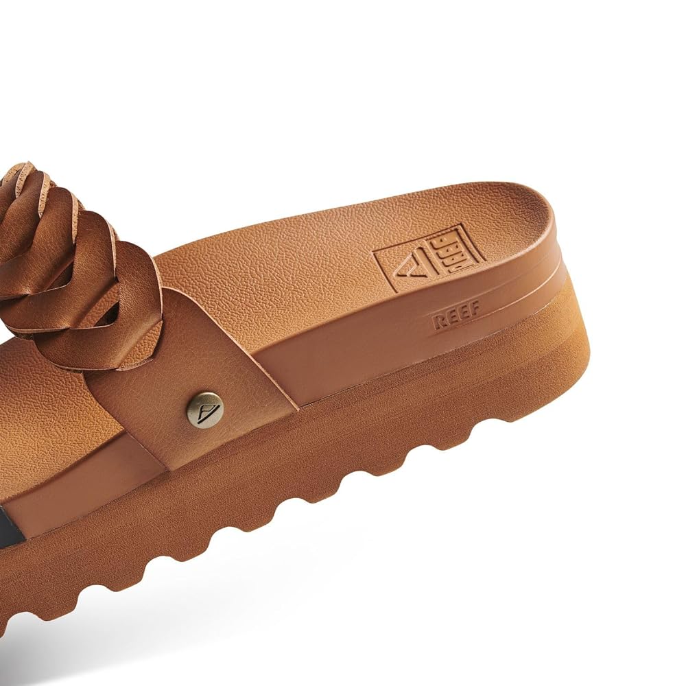 Reef Cshn Vista Hi Twist Women's Sandals - Cognac Black