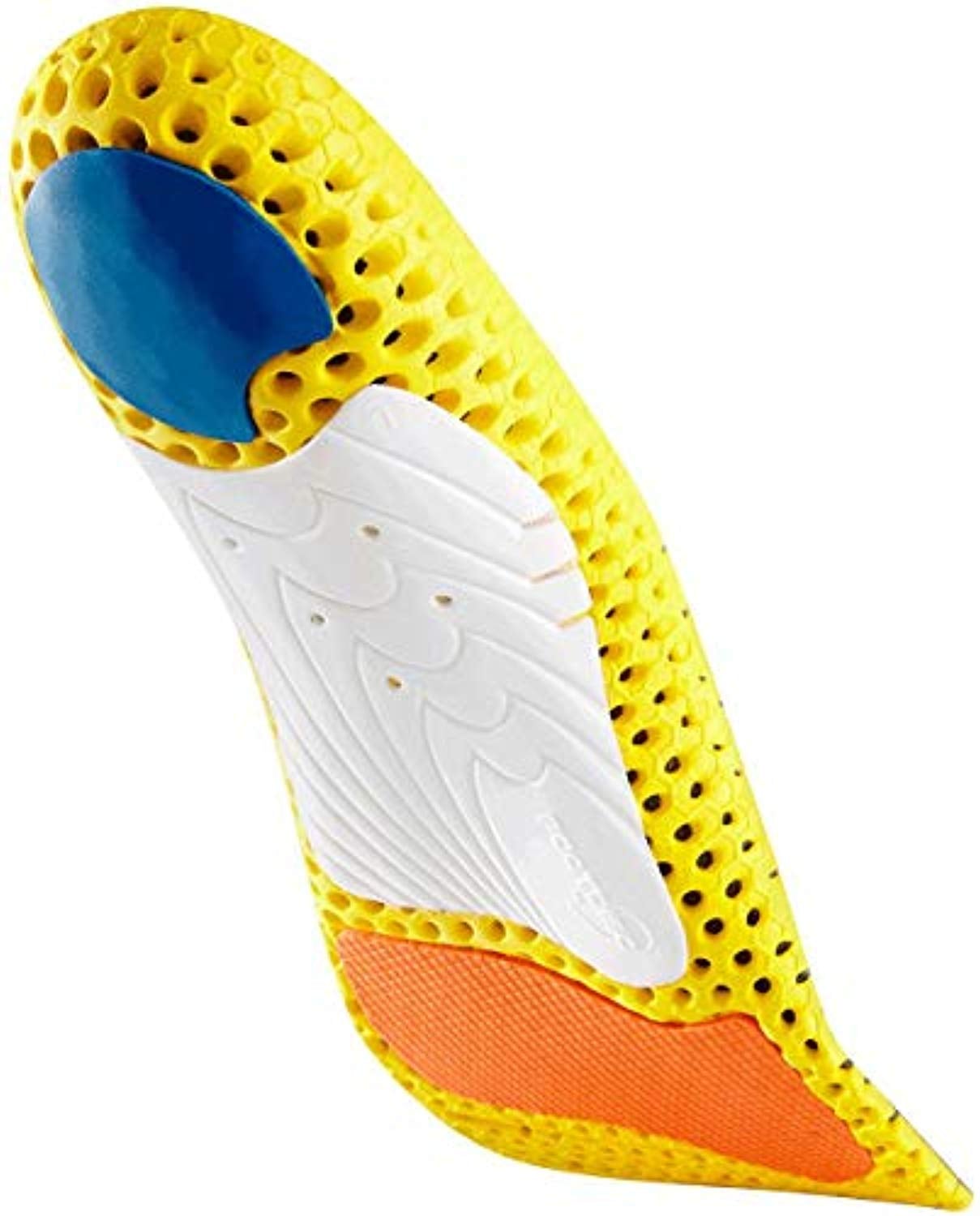Currex RunPro Insoles - Cushioning / Dynamic Running Shoe Inserts - Medium Arch - Orange