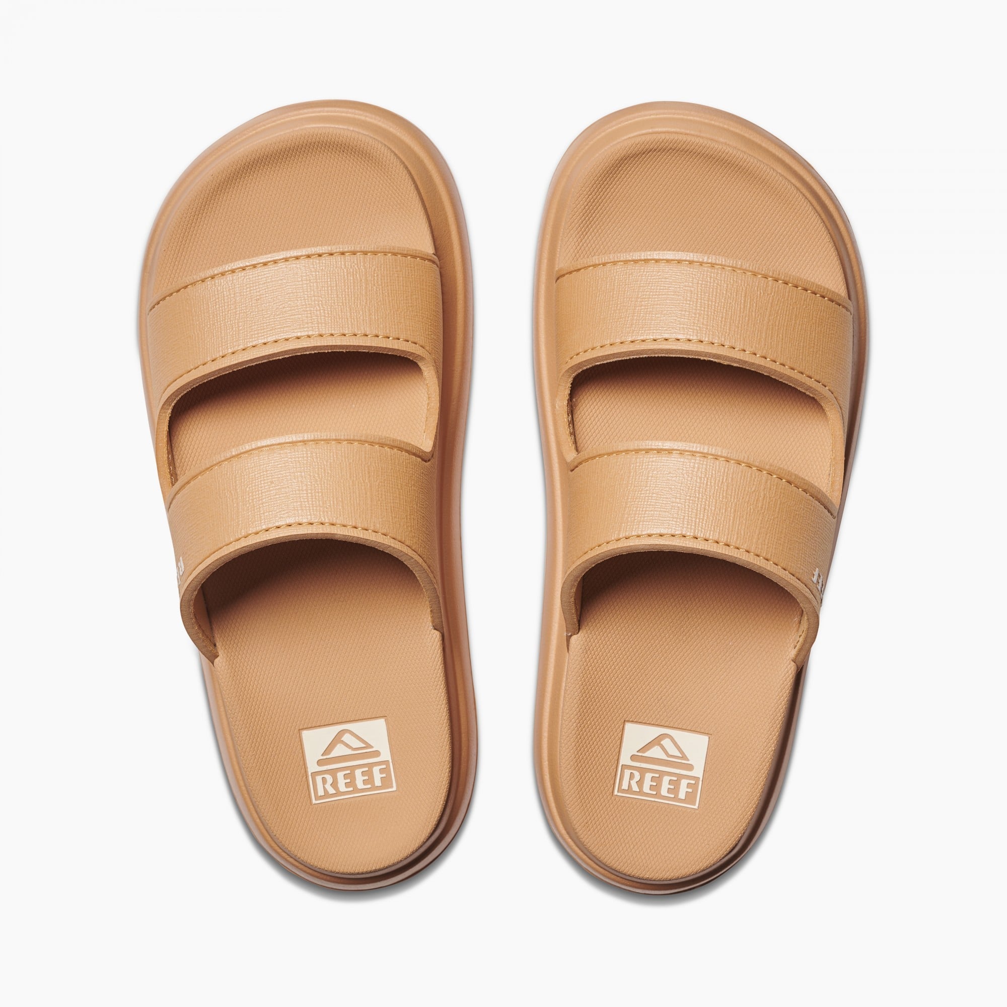 Reef Cushion Bondi 2 Bar Women\'s Comfort Sandals - Natural - Top