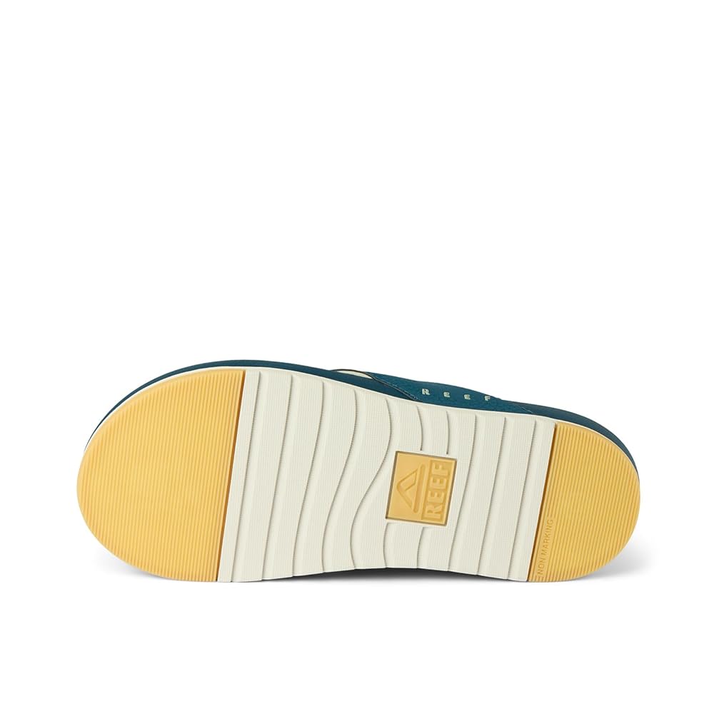 Reef Cushion Bonzer Men's Beach Sandals - Deep Sea/White
