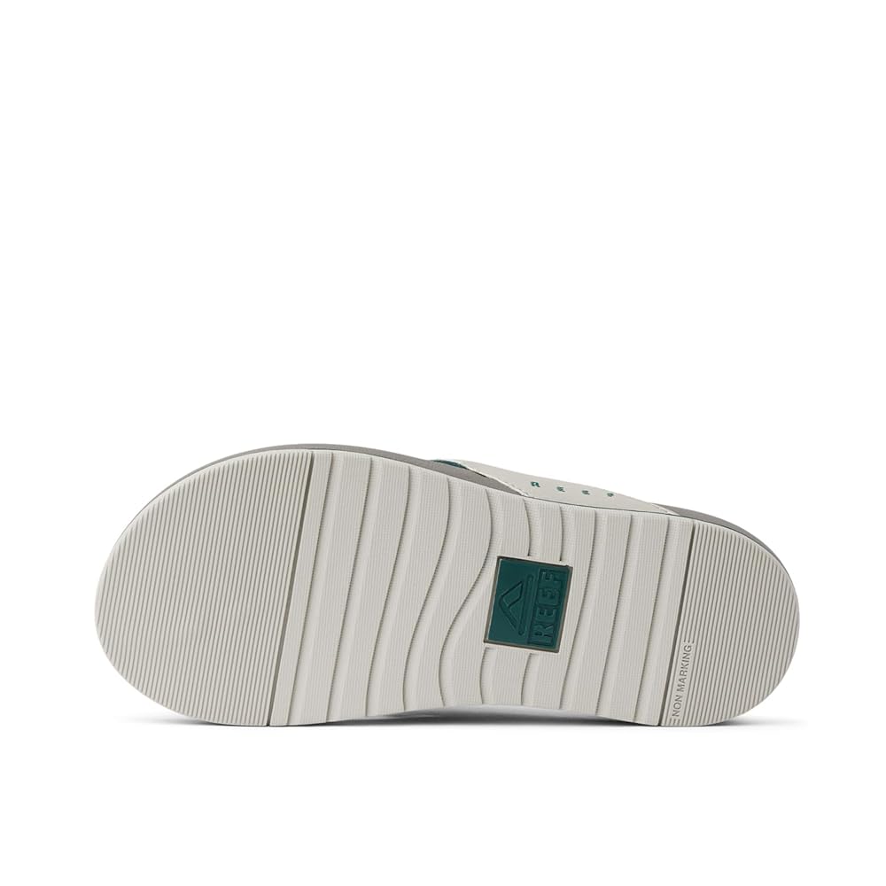 Reef Cushion Bonzer Men's Beach Sandals - Grey/Forest