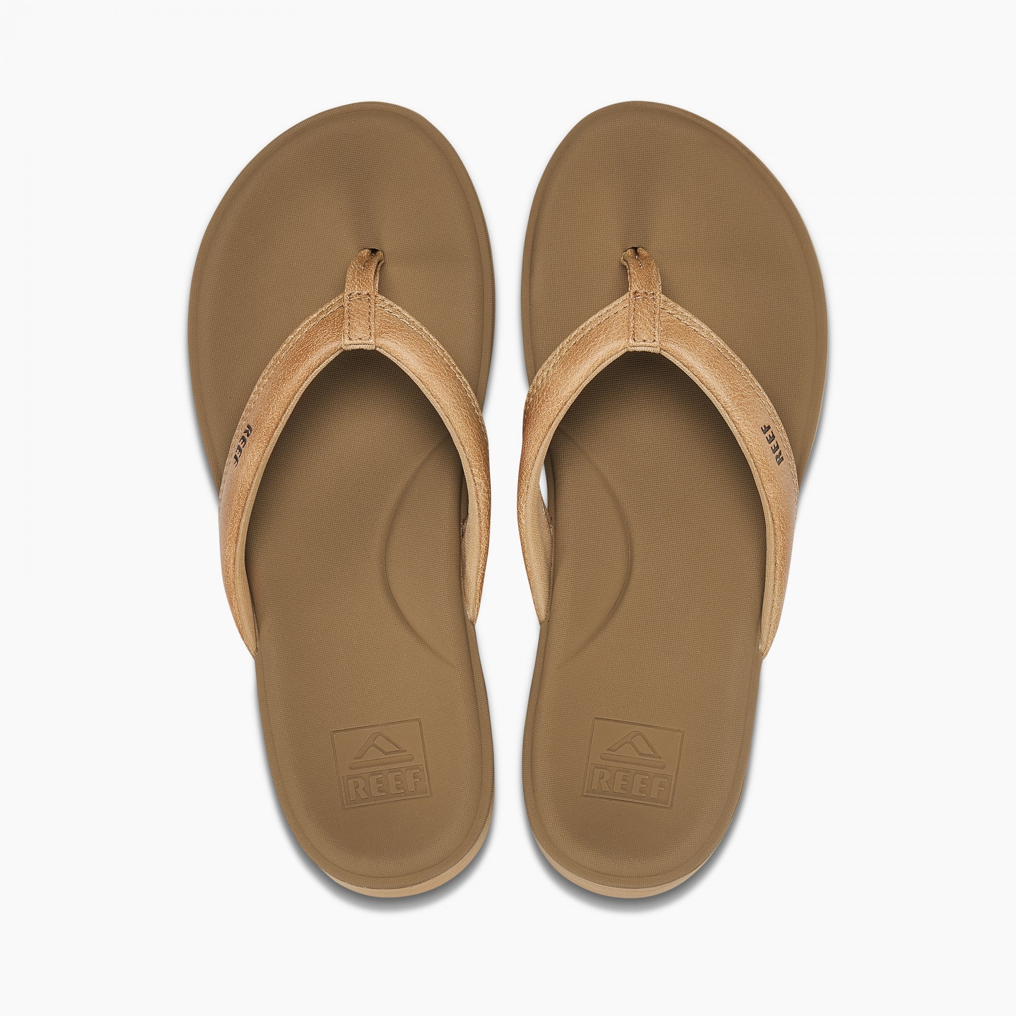 Reef Cushion Cloud Women\'s Comfort Sandals - Natural - Top