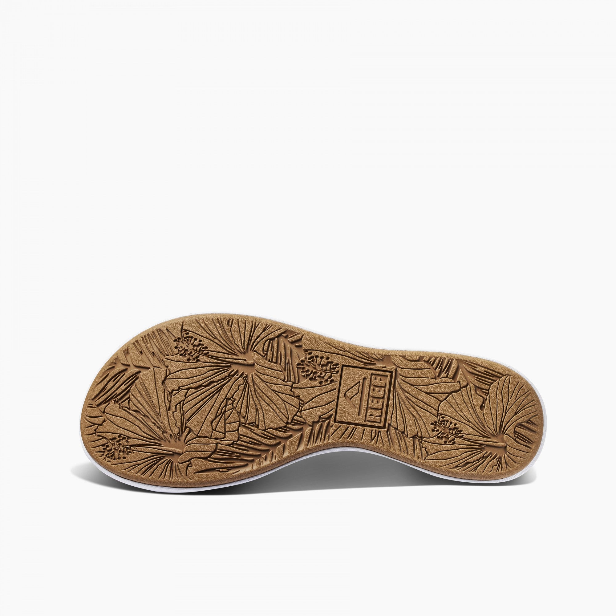 Reef Cushion Cloud Women\'s Comfort Sandals - White/tan - Sole
