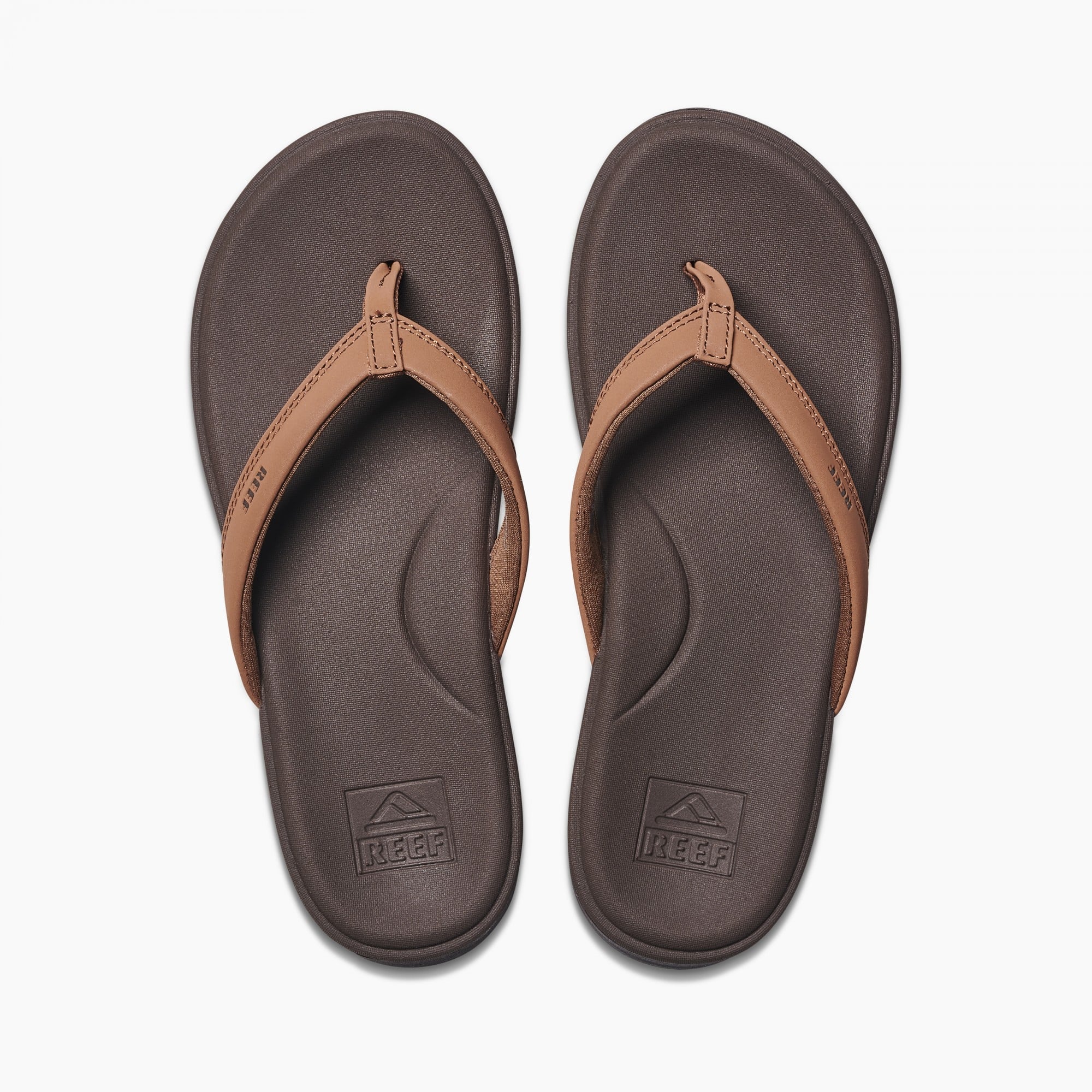 Reef Cushion Cloud Women\'s Comfort Sandals - Espresso - Top