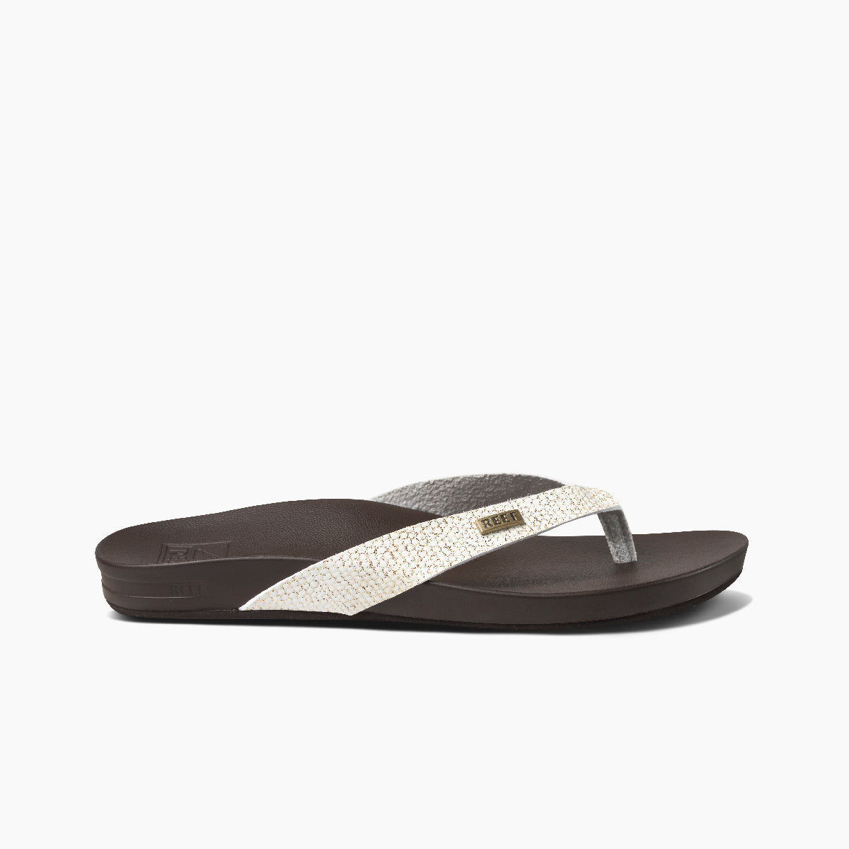 Reef Cushion Court Women's Sandals - Brown Sassy - Side