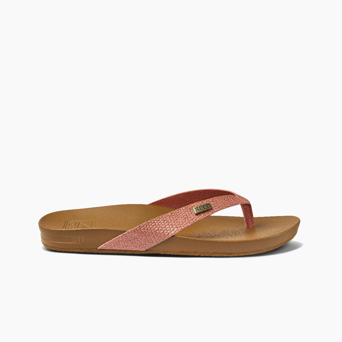 Reef Cushion Court Women's Sandals - Rose Sassy - Side