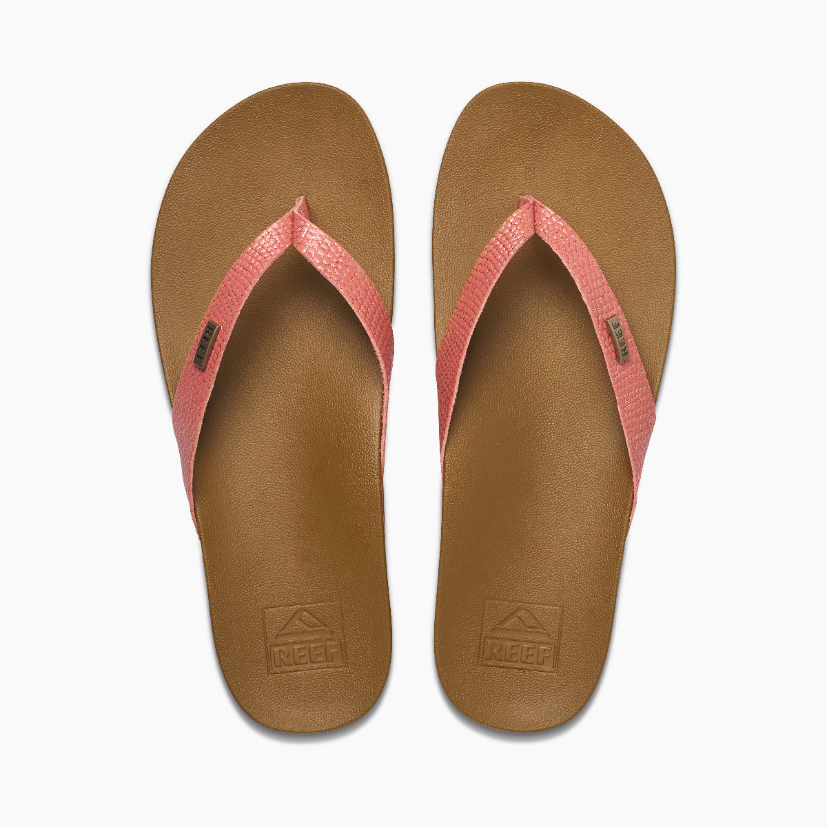 Reef Cushion Court Women's Sandals - Rose Sassy - Top