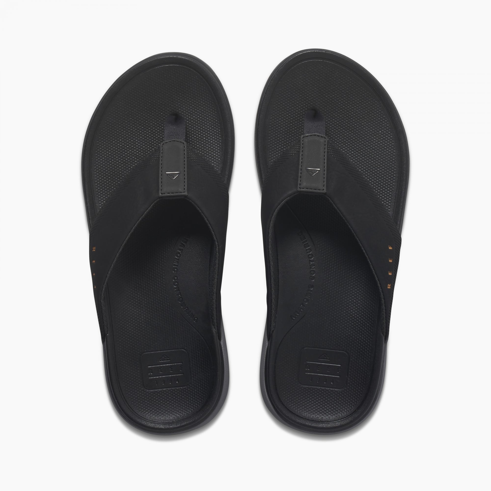 Reef Cushion Norte Men\'s Sandals - Dark Grey - Top
