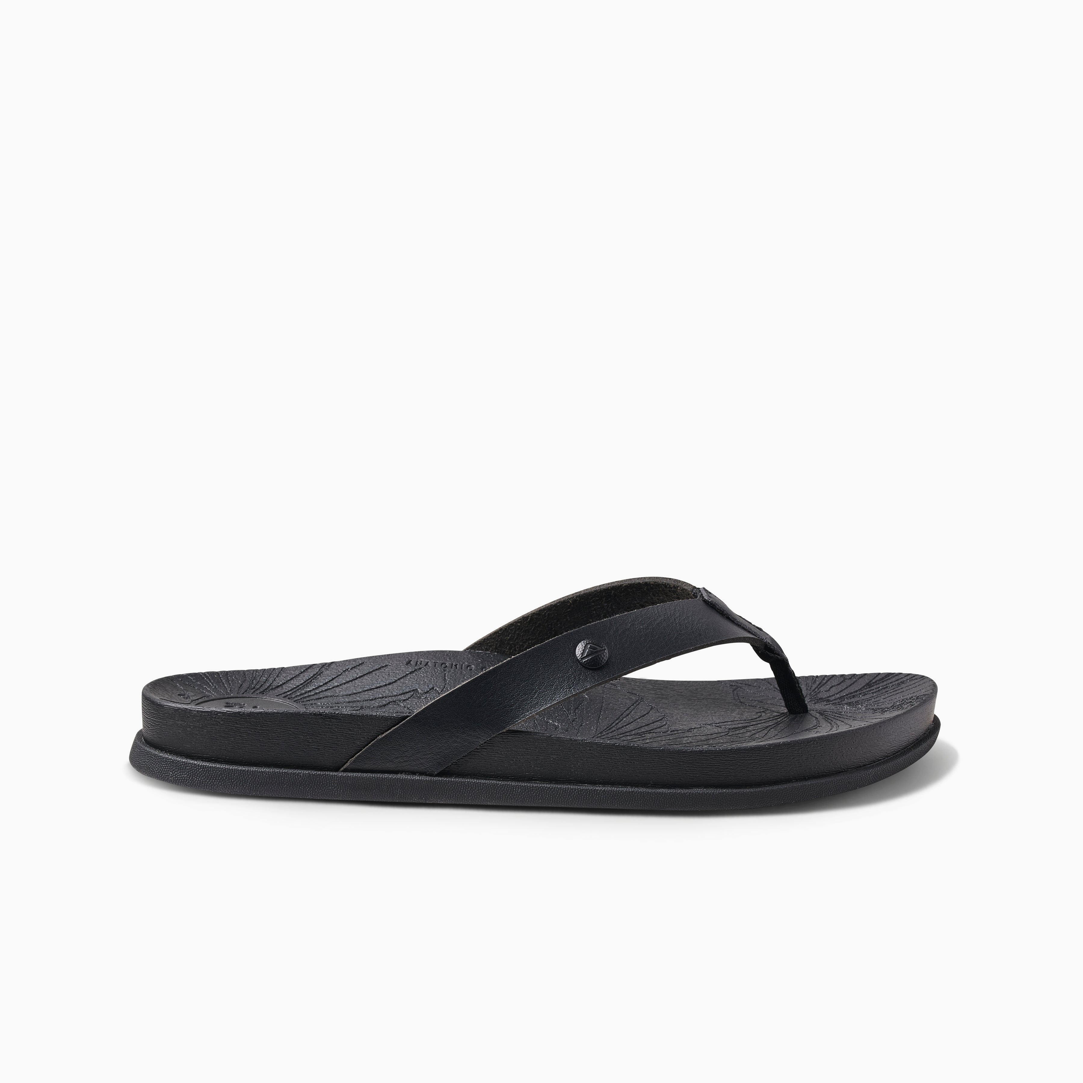 Reef Cushion Porto Cruz Women\'s Sandals - Black Night - Side