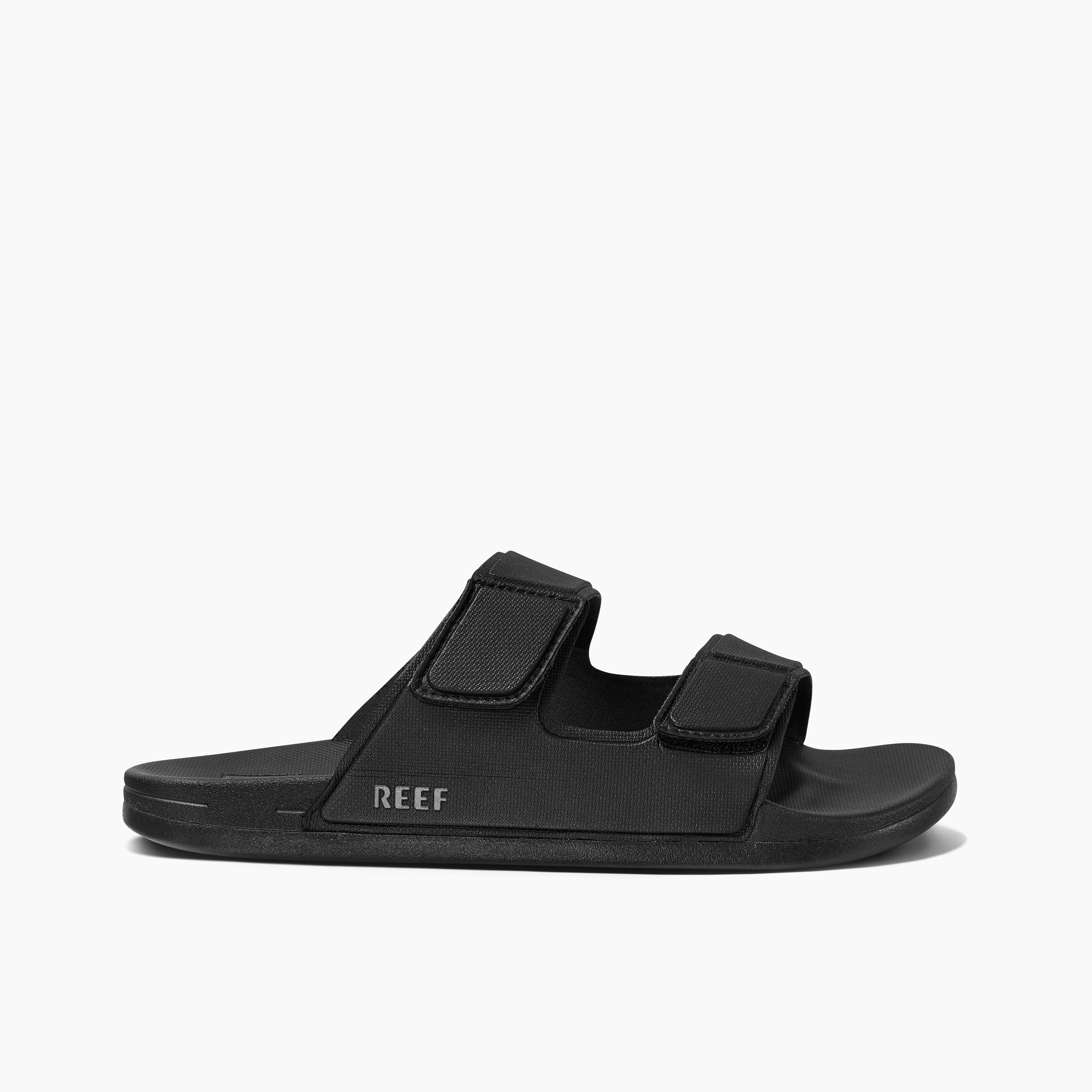 Reef Cushion Tradewind Men\'s Sandals - Black - Side