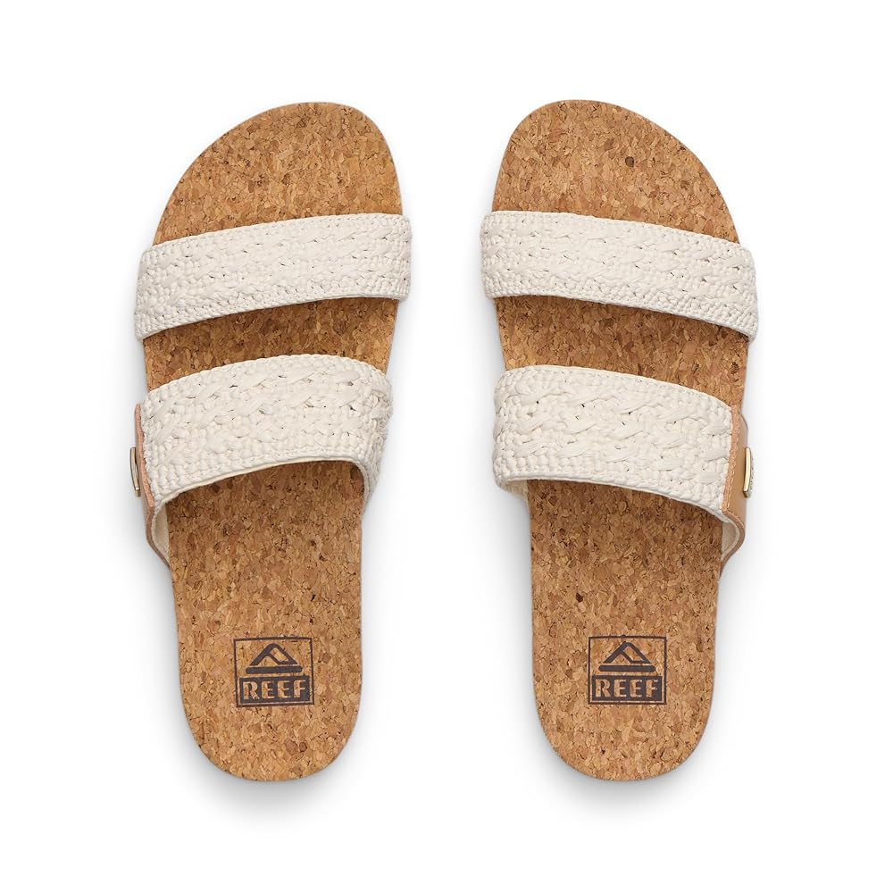 Reef Cushion Vista Women's Comfort Beach Sandals - Vintage Textile