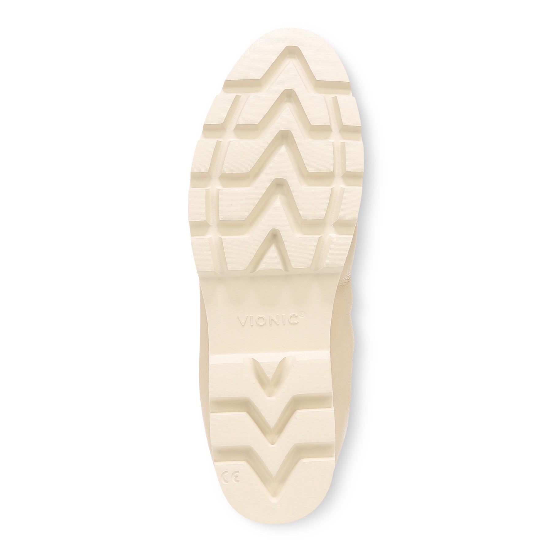 Vionic Cynthia Womens Slip On/Loafer/Moc Casual - Cream - Bottom