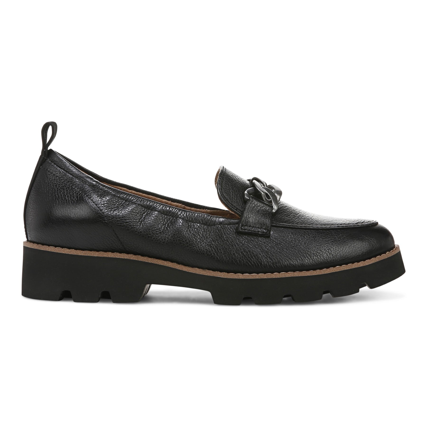 Vionic Cynthia Womens Slip On/Loafer/Moc Casual - Black - Right side