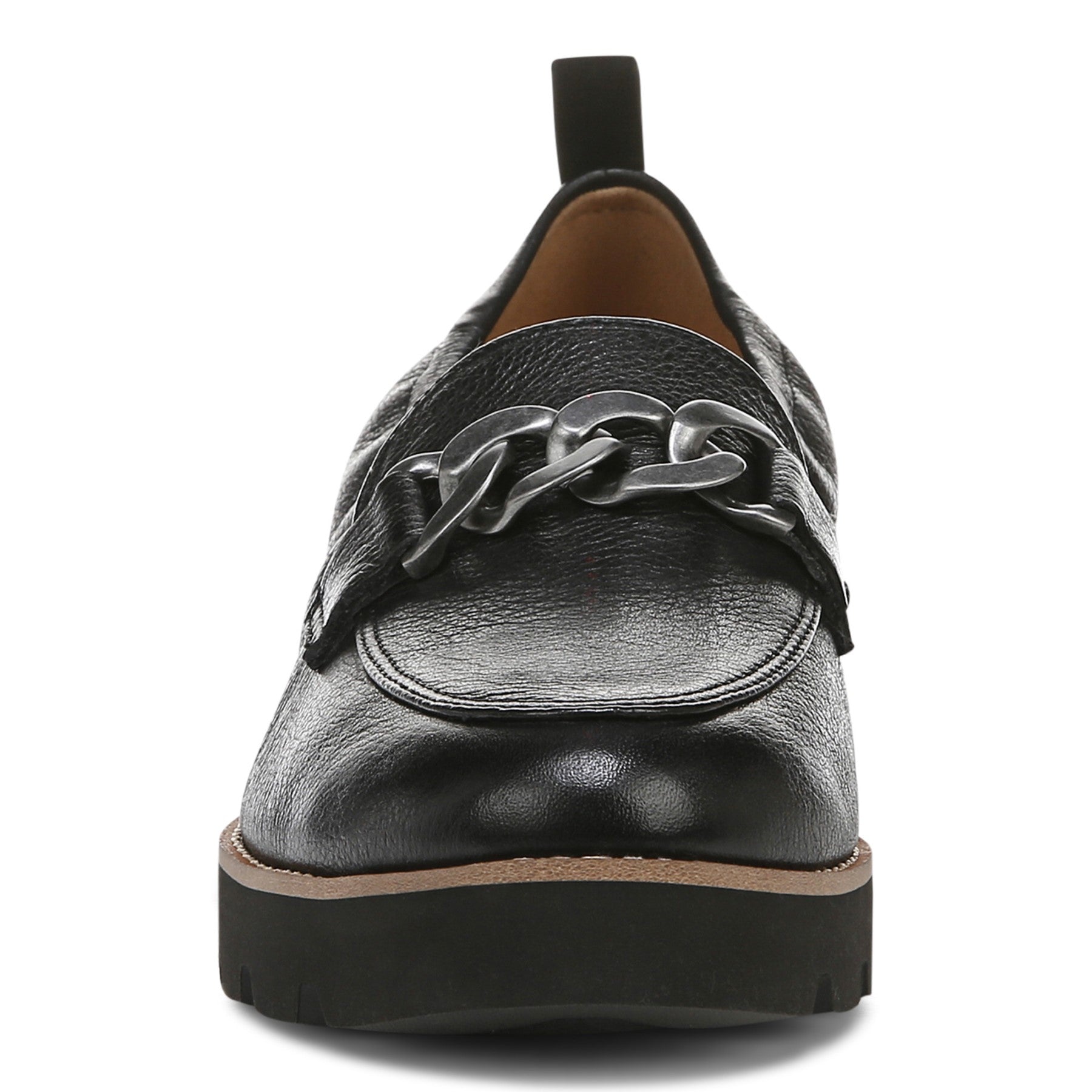 Vionic Cynthia Womens Slip On/Loafer/Moc Casual - Black - Front