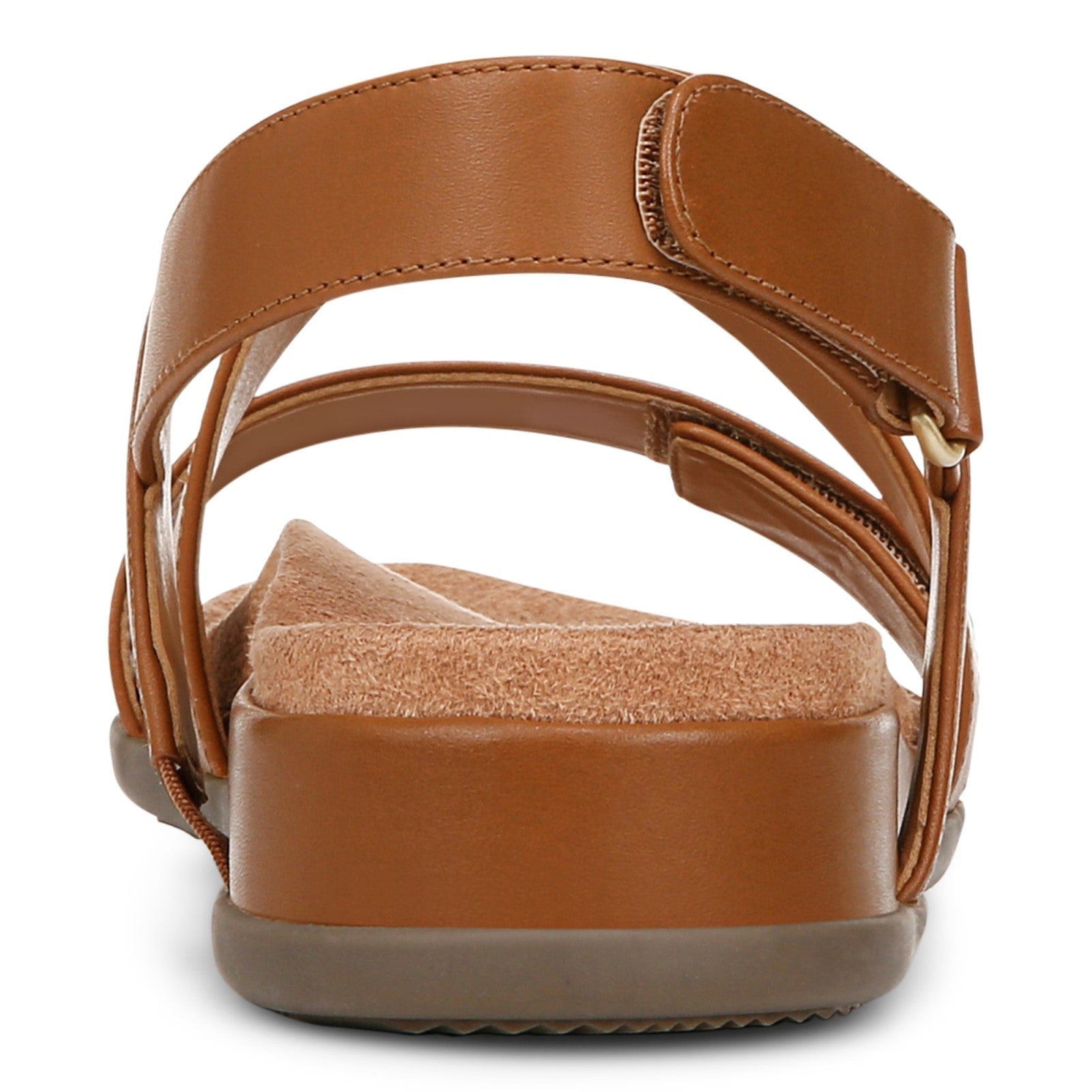 Vionic Cypress Womens Strappy Sandal Sandals - Tan Leather - Back