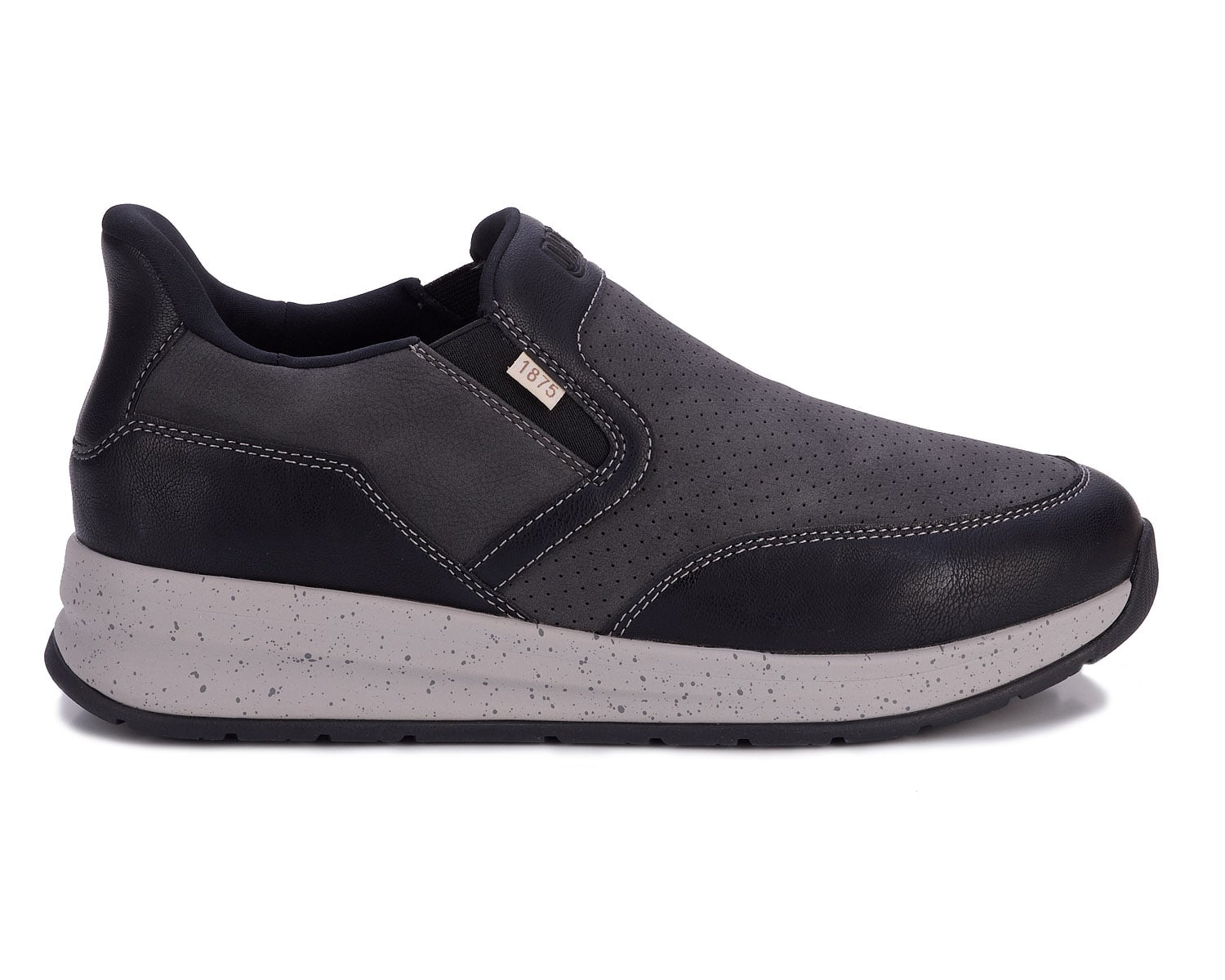 Drew Caleb - Black Nubuck - Outside View