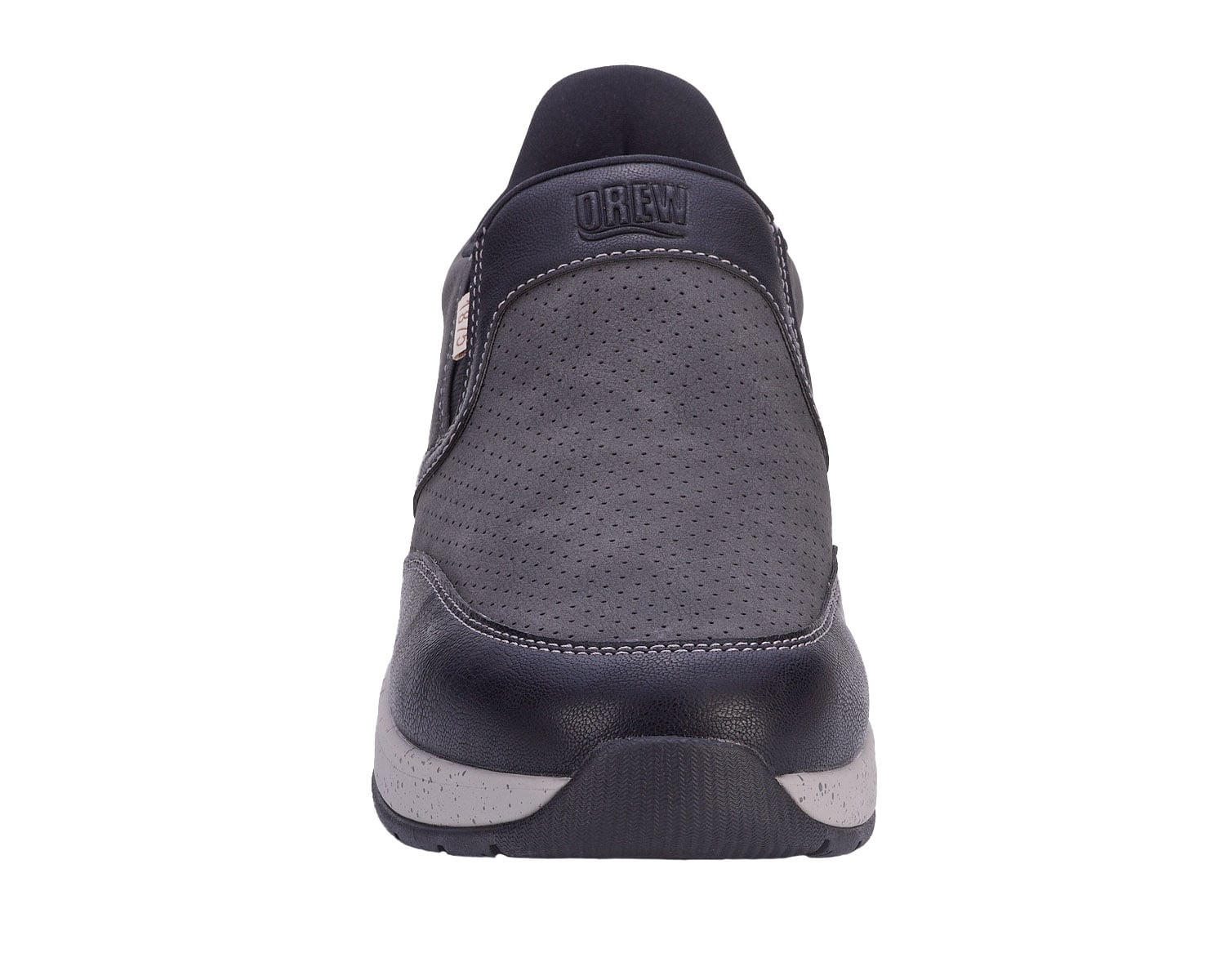 Drew Caleb - Black Nubuck - Front View