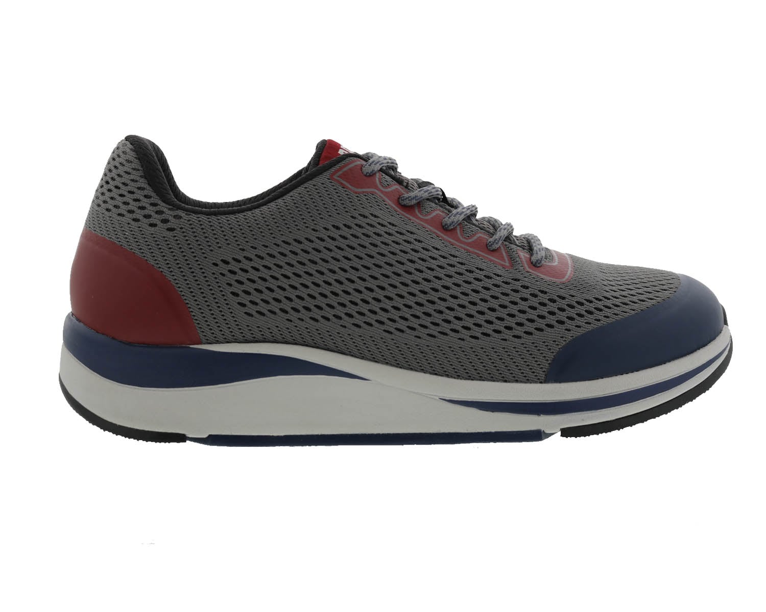 Drew Champ Men's Sneakers - Grey Multi Mesh Combo - Outside View