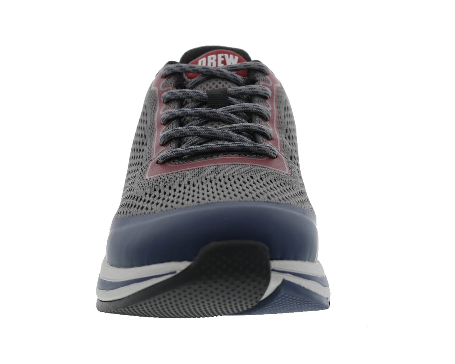 Drew Champ Men's Sneakers - Grey Multi Mesh Combo - Front View