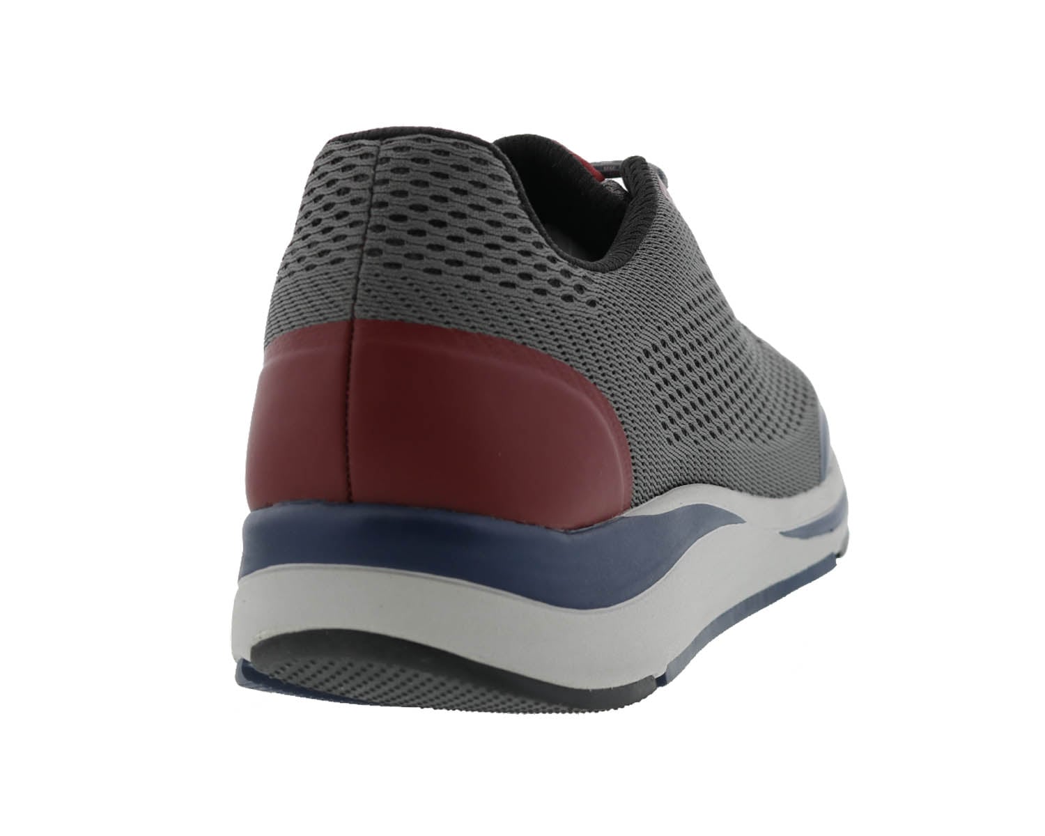 Drew Champ Men's Sneakers - Grey Multi Mesh Combo - Back View