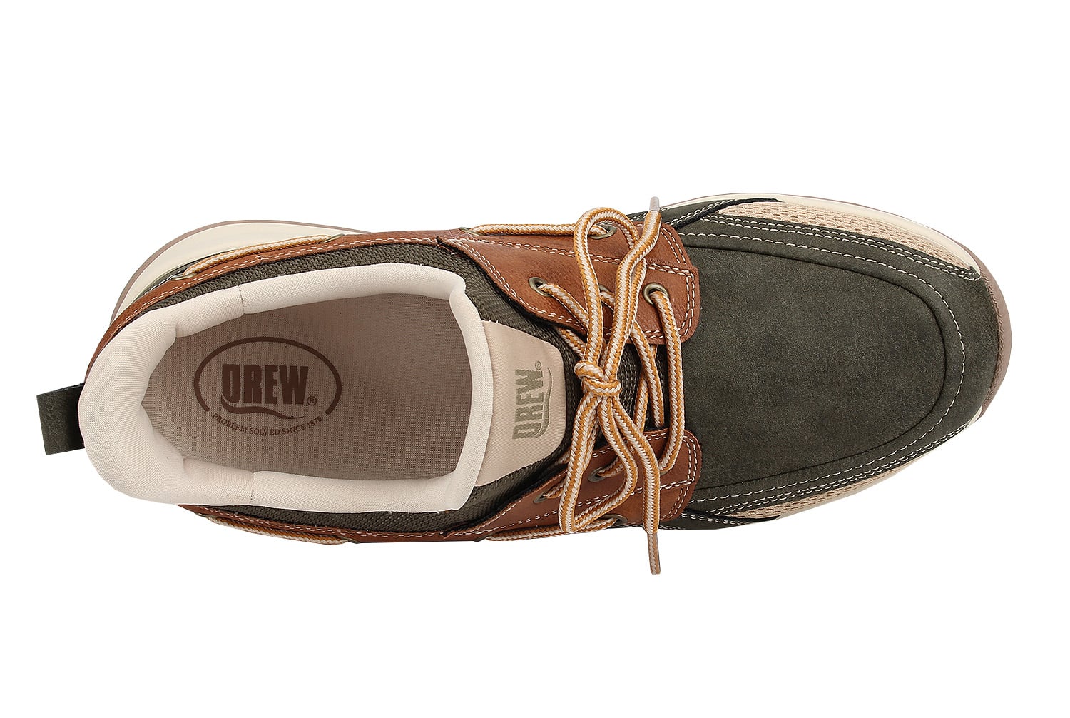 Drew Channing - Olive Combo - Sole View