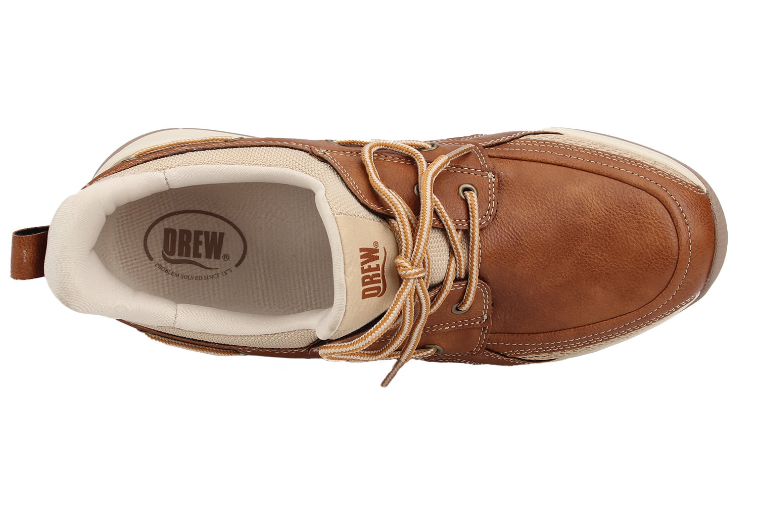 Drew Channing - Tan Combo - Sole View