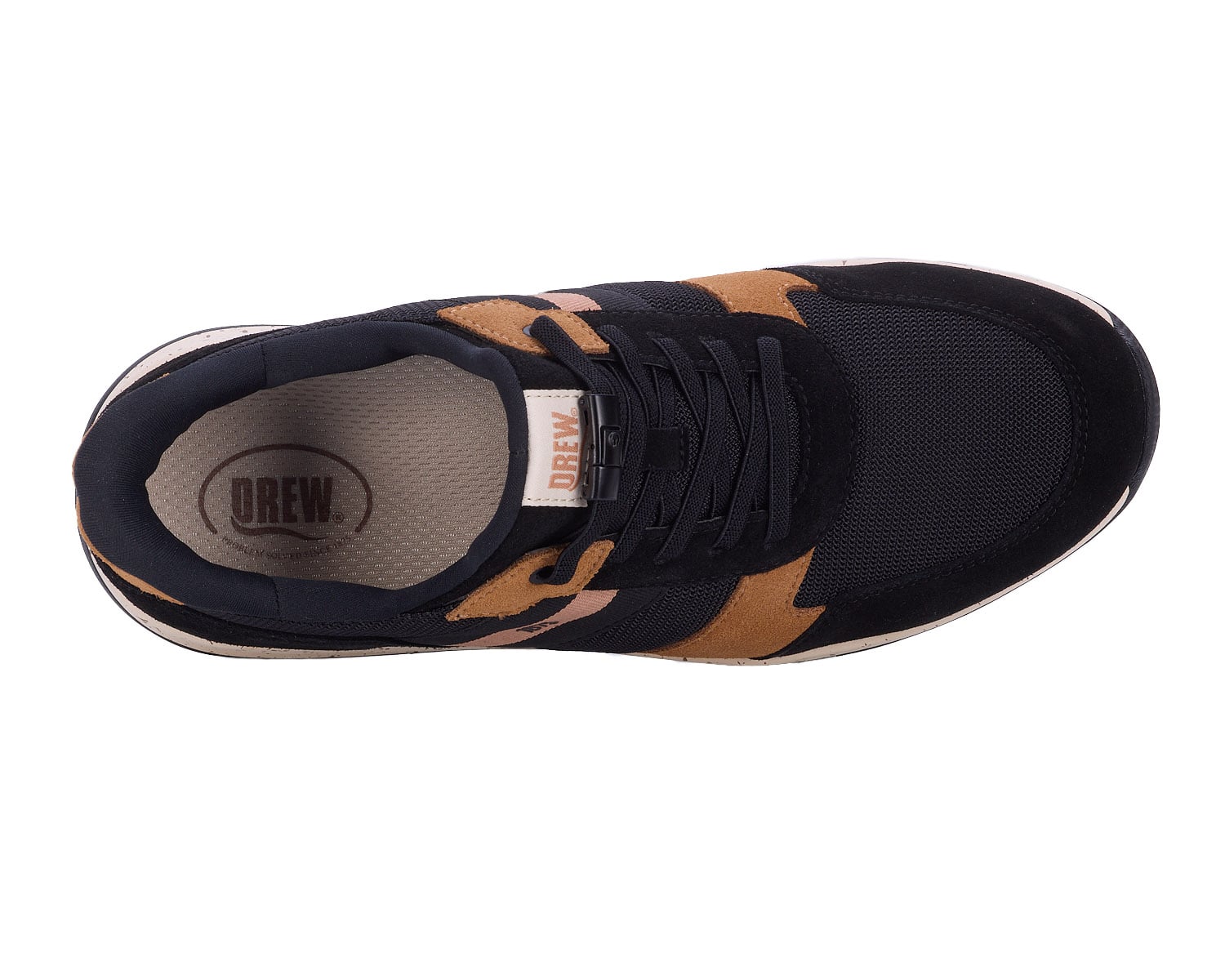 Drew Connor - Black Combo - Sole View