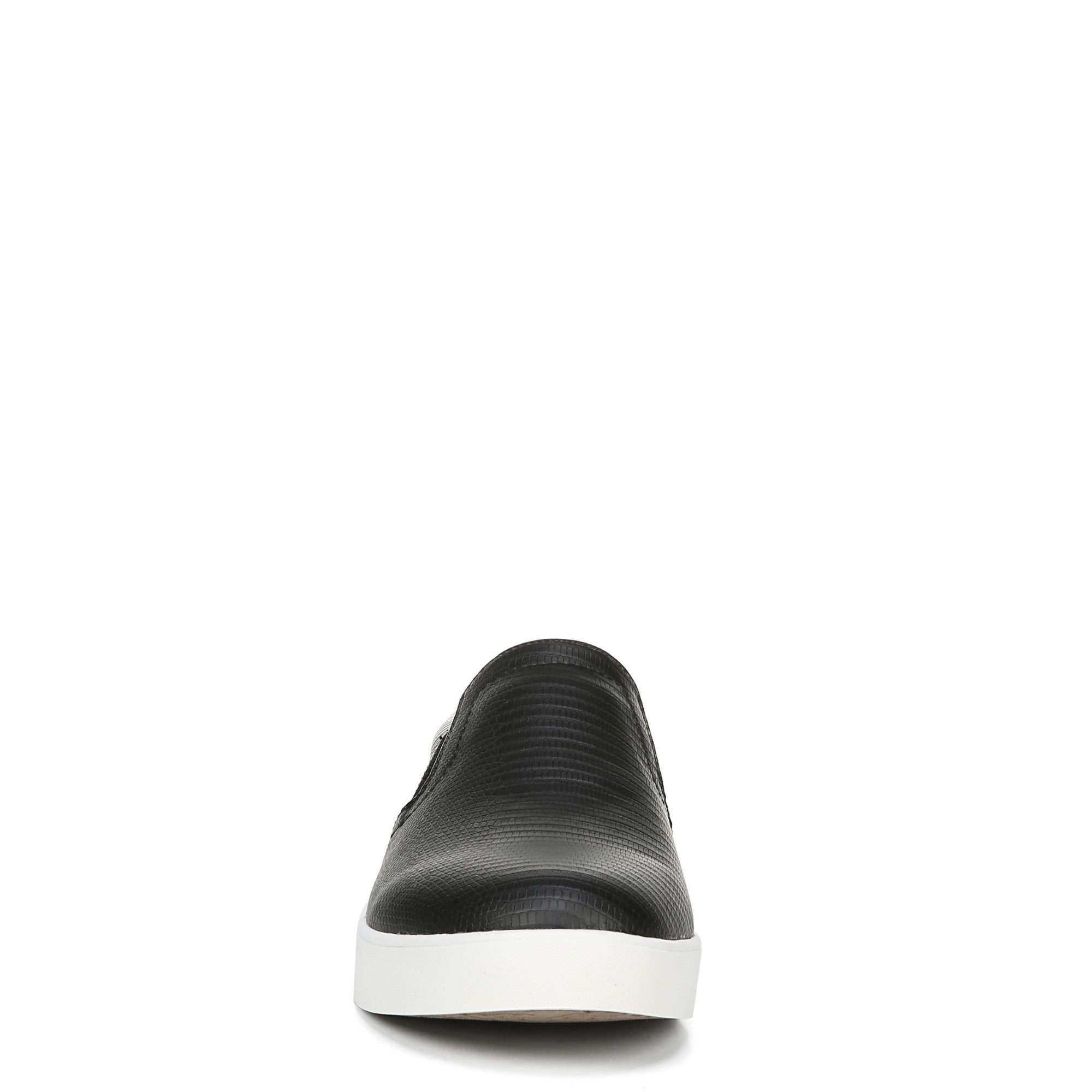 Dr. Scholl's Madison Women's Comfort Slip-on Sneaker - Black Synthetic - Front