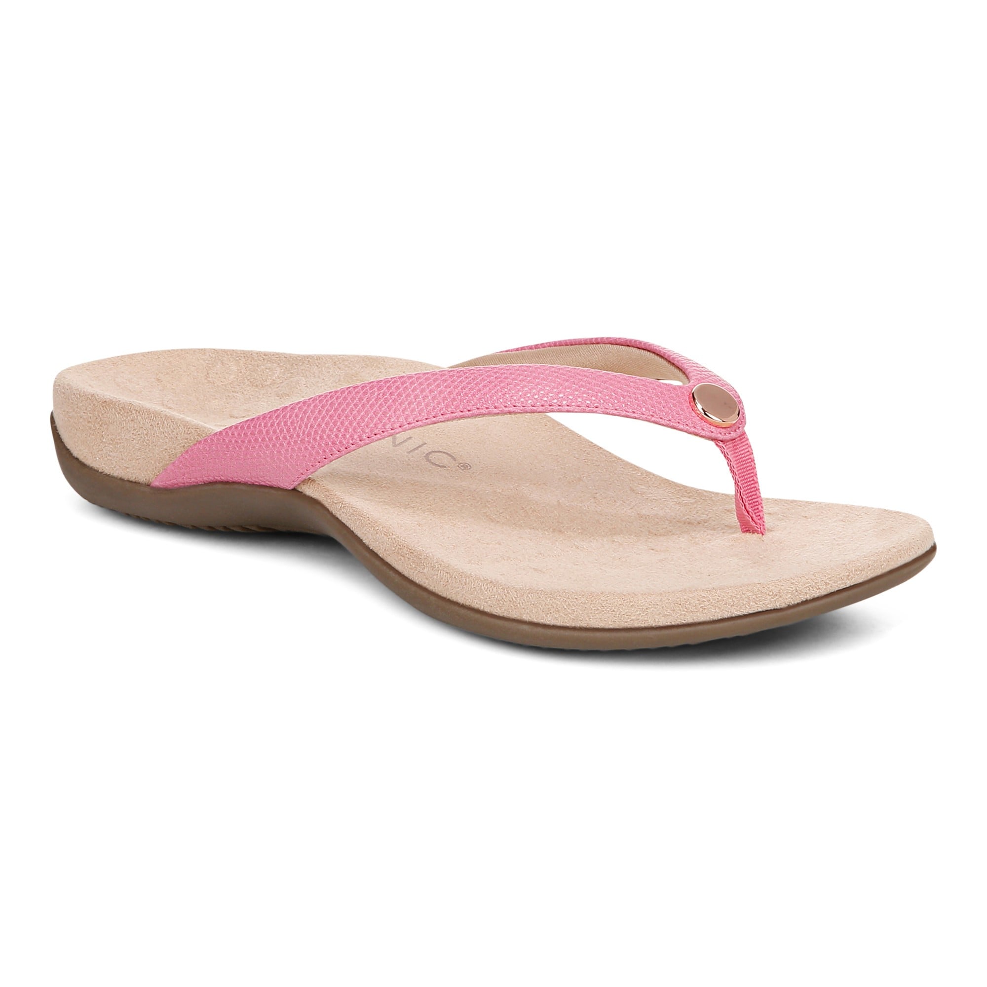 Vionic Davina Women's Supportive Flip Flop Sandal in Stargazer
