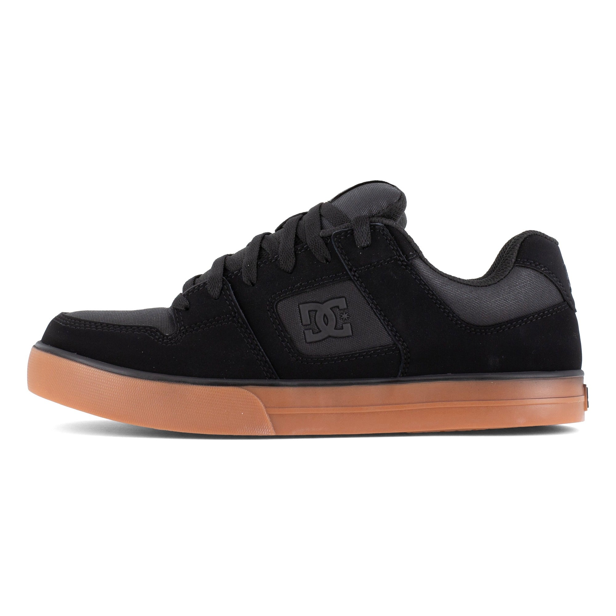 DC Work Crew Pure Work Men's Composite Toe Work Shoe - Black/Gum - Black/Gum - Other Shoe Side