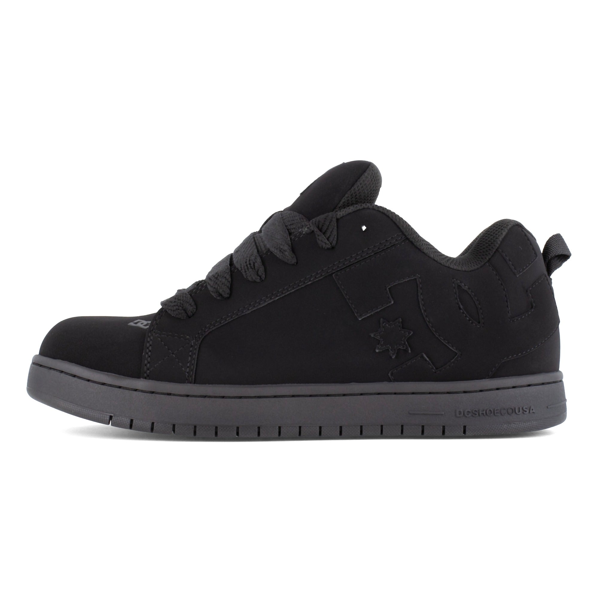 DC Work Crew Court Graffik Work Men's Composite Toe - Men's Work Shoe - Black - Black - Other Shoe Side