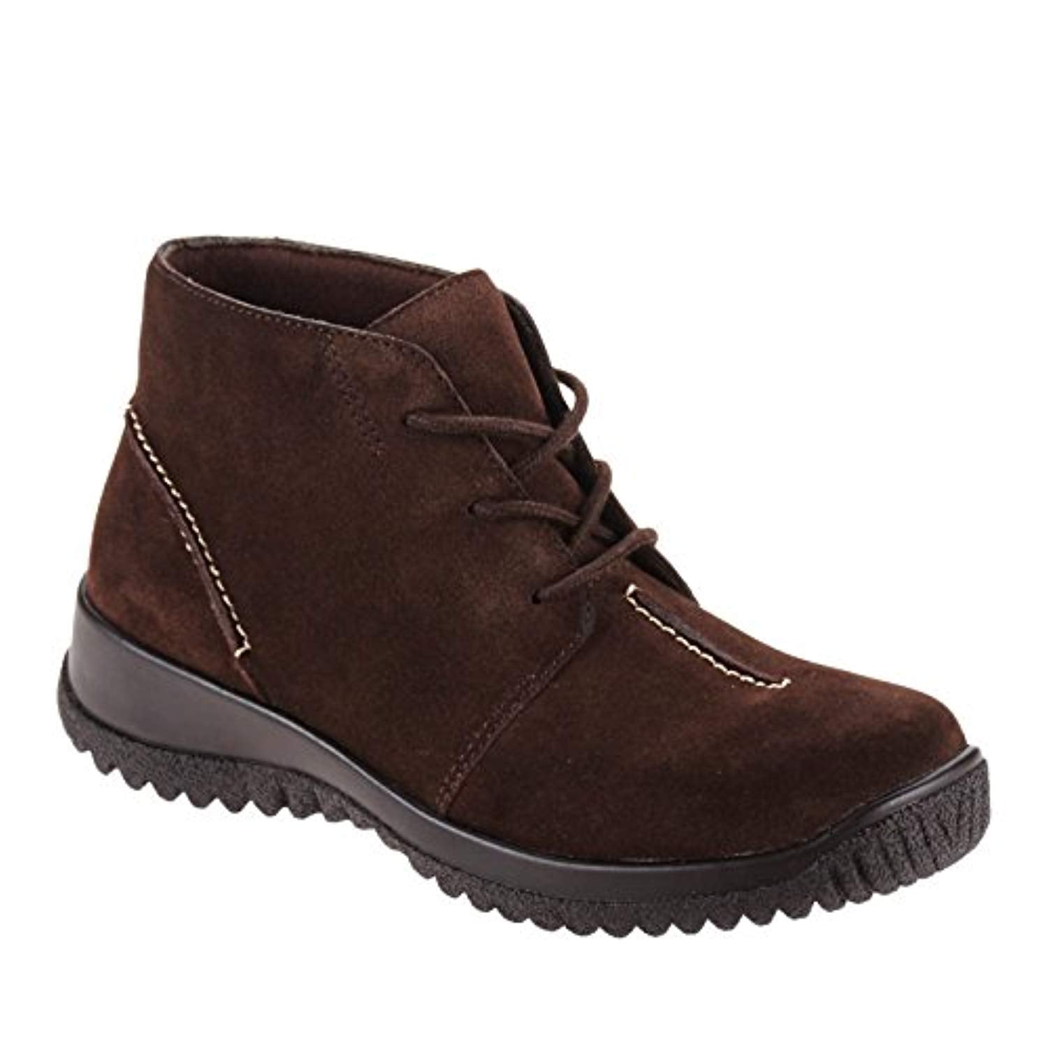 Drew Krista - Women's Orthopedic Boot - Brown/Suede