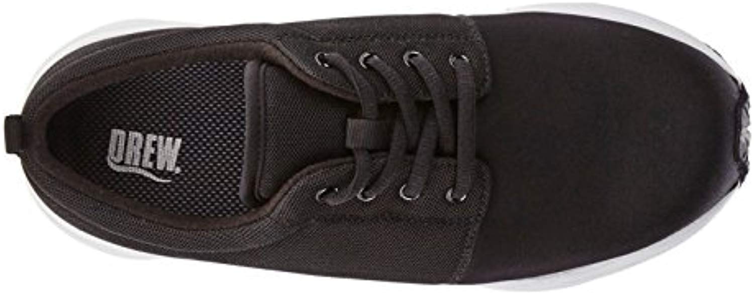 Drew Excel - Women's Athletic Lace Comfort Shoe - Black Combo