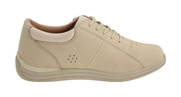 Drew Tulip - Women's Lace Oxford Shoe - Bone