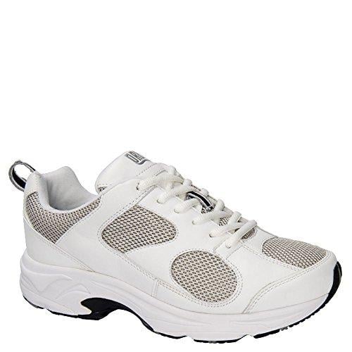Drew Flash II - Women's Athletic Oxford Shoe - Wht/Gry Cmb
