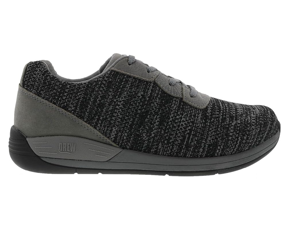 Drew Terrain Women's Lace-Up Shoe - Black Knit