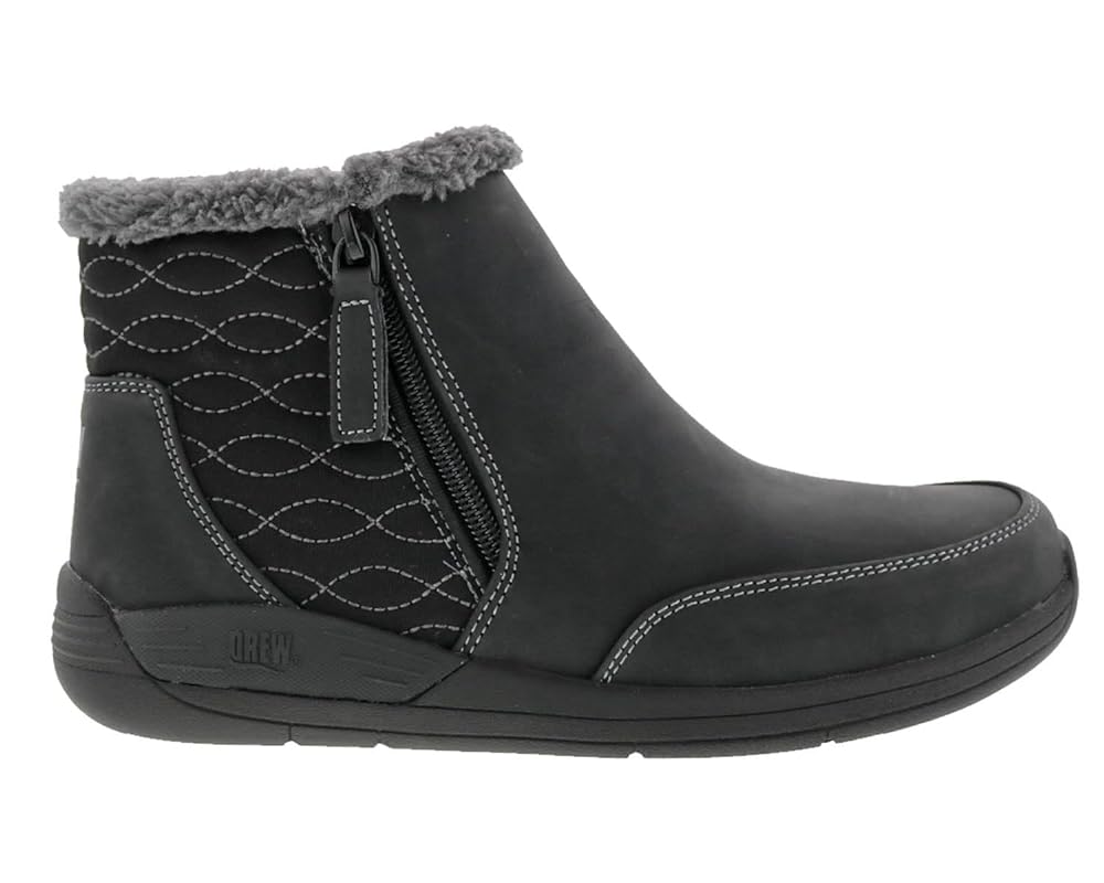 Drew Tabby Women's Bootie - Black Combo
