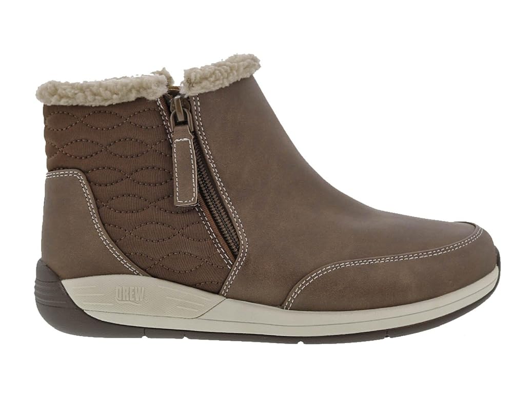 Drew Tabby Women's Bootie - Brown Combo