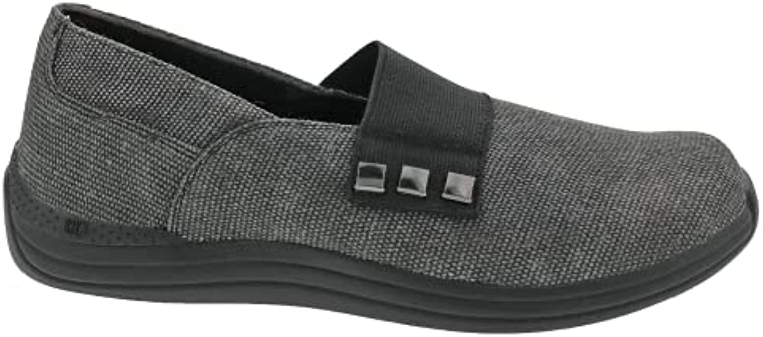 Drew Posy - Women's - Black Canvas - Outer Side