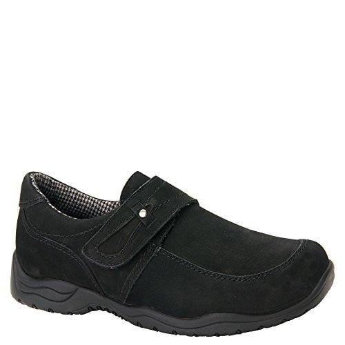 Drew Antwerp - Women's Slip On - Black Nubuck