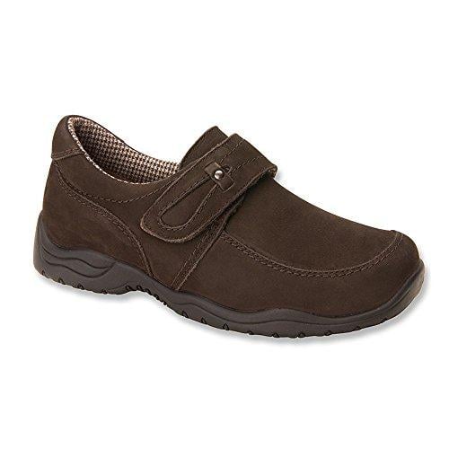 Drew Antwerp - Women's Slip On - Brown Nubuck