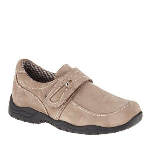 Drew Antwerp - Women's Slip On - Stone Nubuck