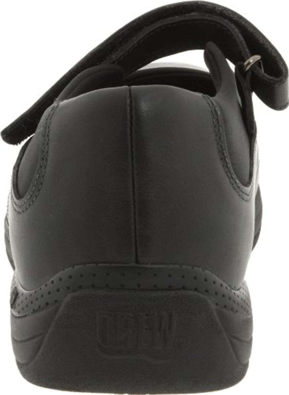 Drew Rose - Women's Mary Jane Velcro Strap Shoe - Blk/Blk/Stch