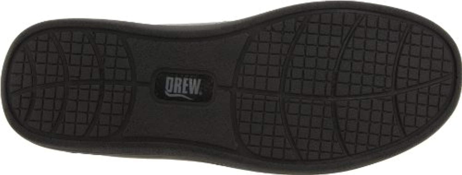 Drew Rose - Women's Mary Jane Velcro Strap Shoe - Blk/Blk/Stch