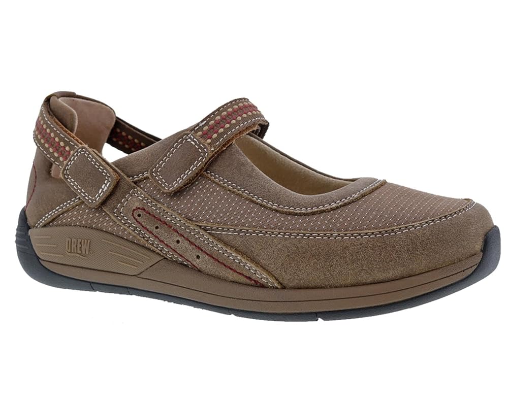 Drew Triumph Women's Orthopedic Shoe - Tan Combo