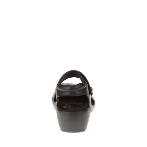 Drew Andi - Women\'s Wedge Sandals - Black Calf